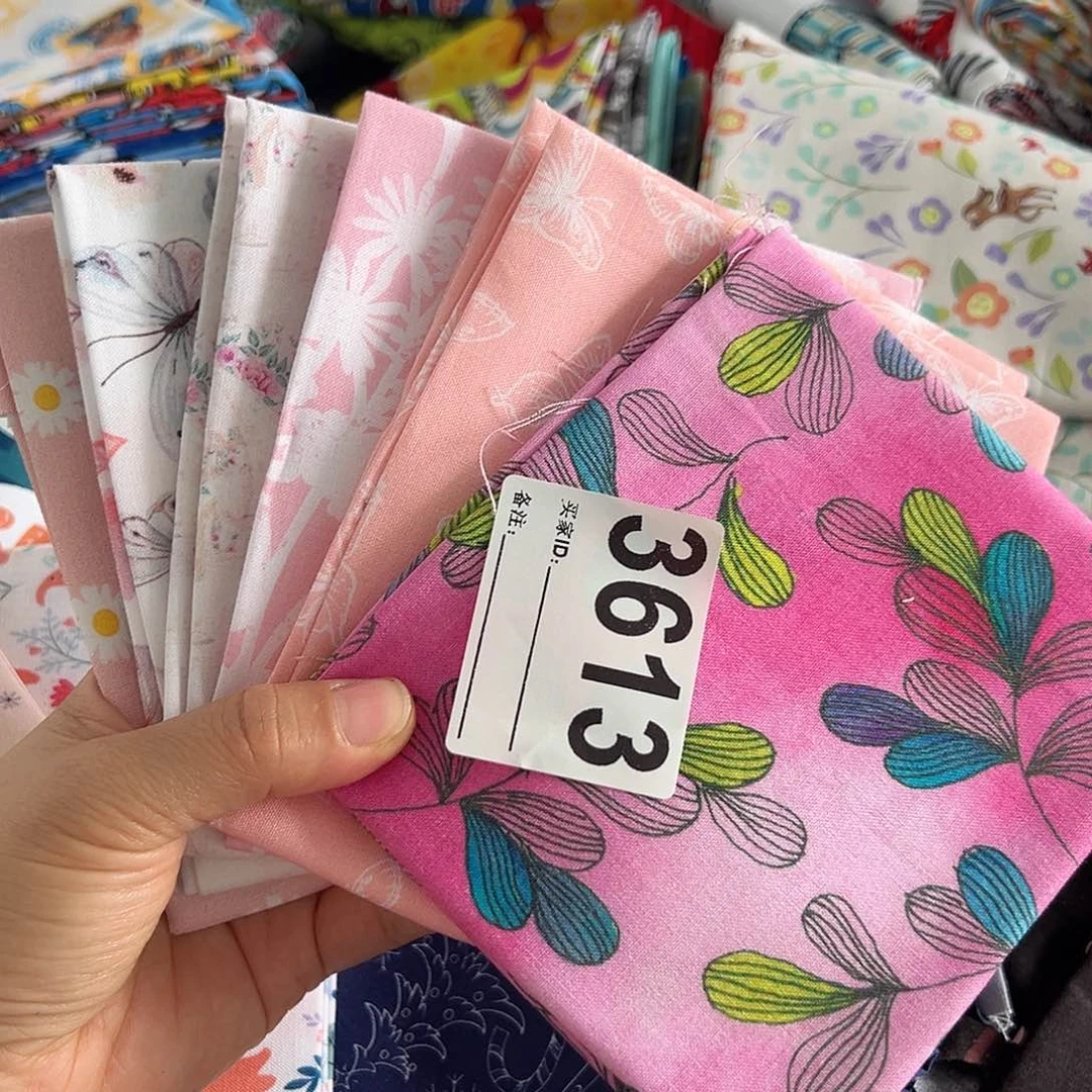 6片纯棉平布45.50厘米一片果子布艺福利