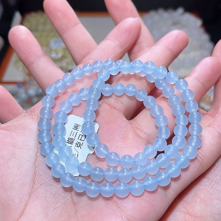 水晶手链未镶嵌218号主图手串  6+