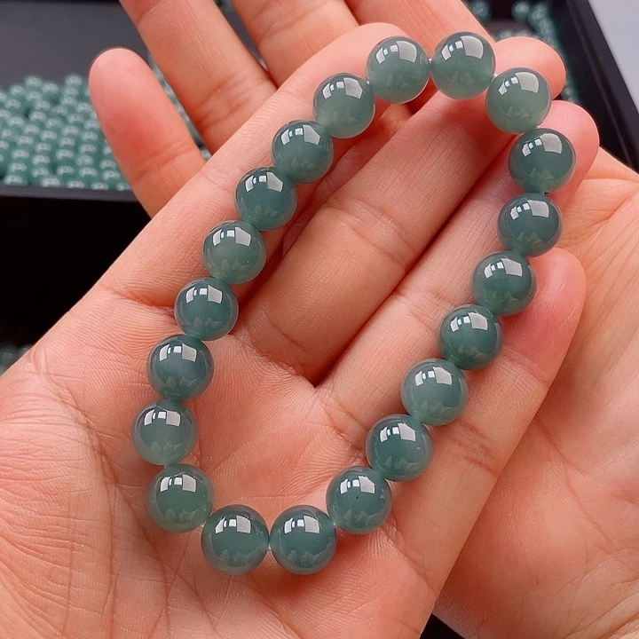 用***5翡翠未镶嵌手链多样性发货自选散珠