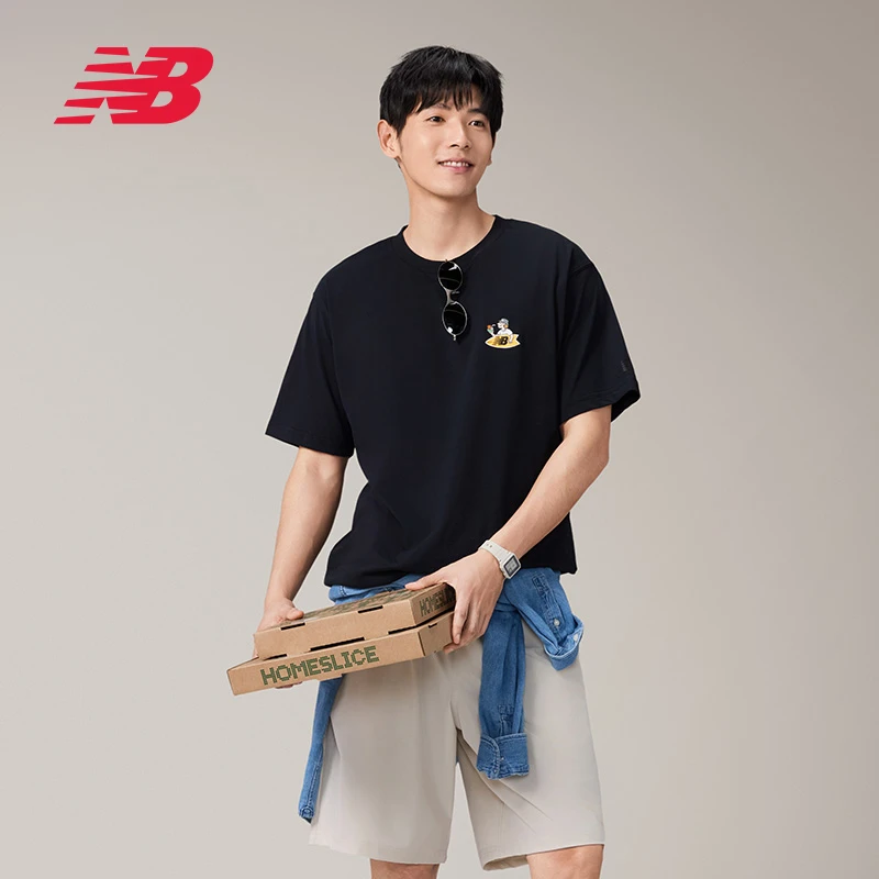 【跑者美学】New Balance 官方25新款男士夏季圆领短袖T恤MT51876