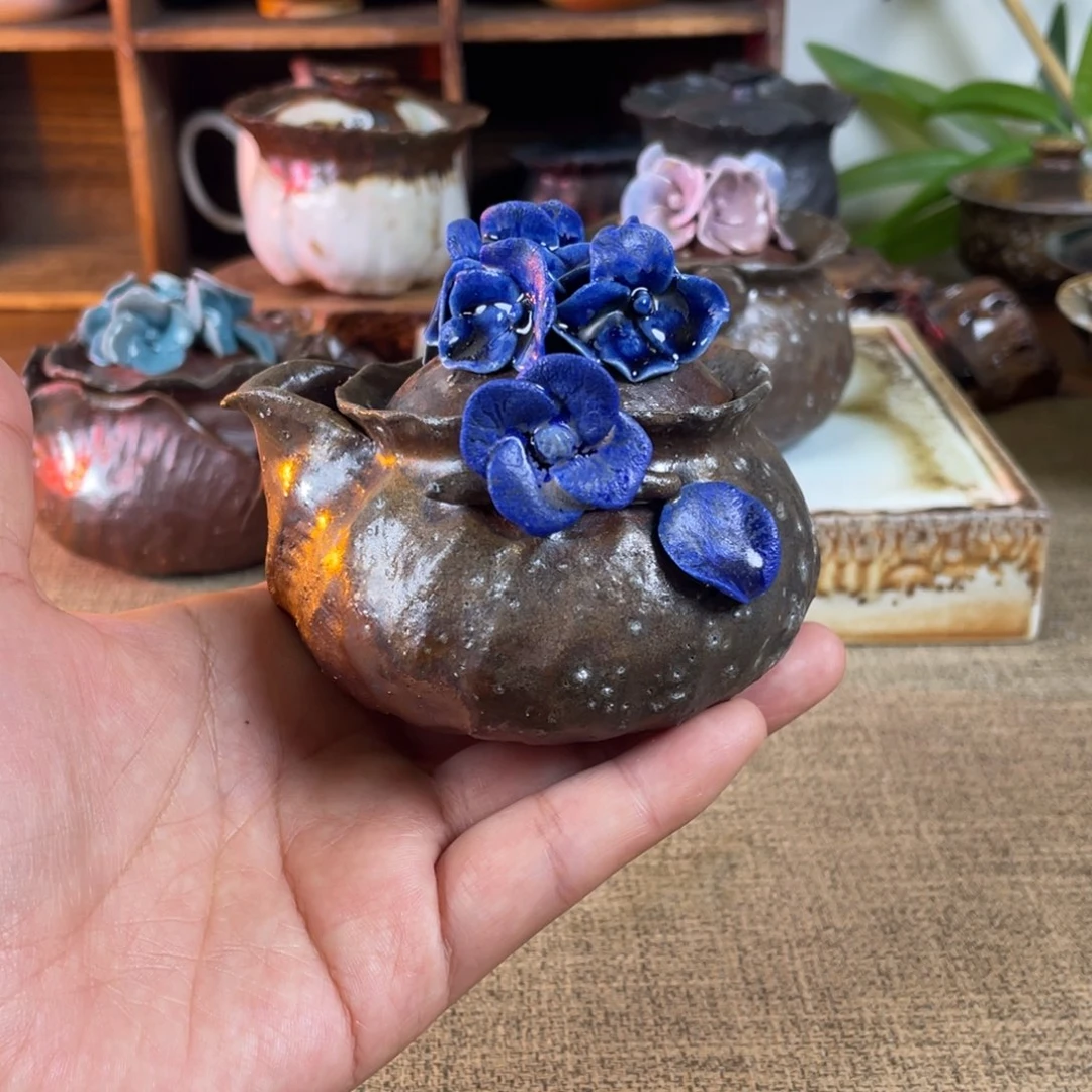 原矿。蓝色妖姬。   宝瓶手捏