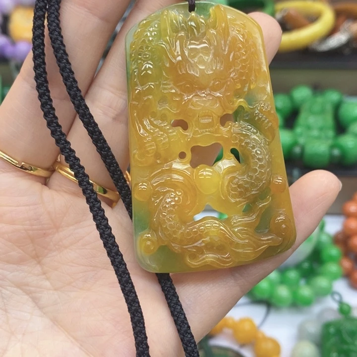 土***路翡翠未镶嵌手链项链41