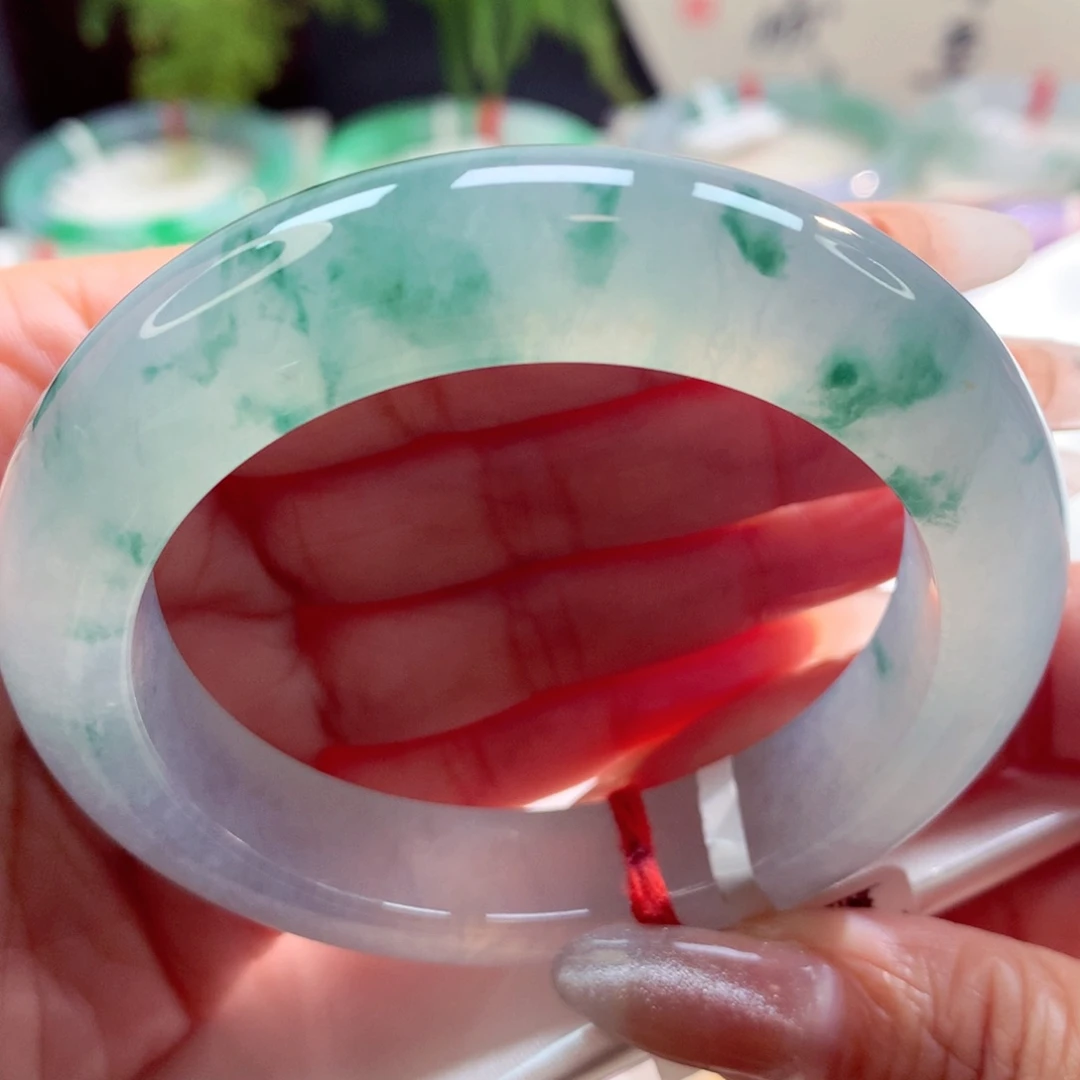 未镶嵌手镯翡翠55正圈（53号）