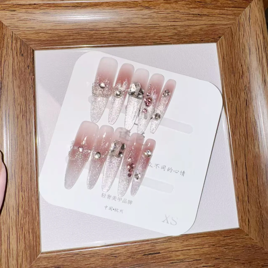 14纯手工美甲穿戴甲（送5件套工具包）