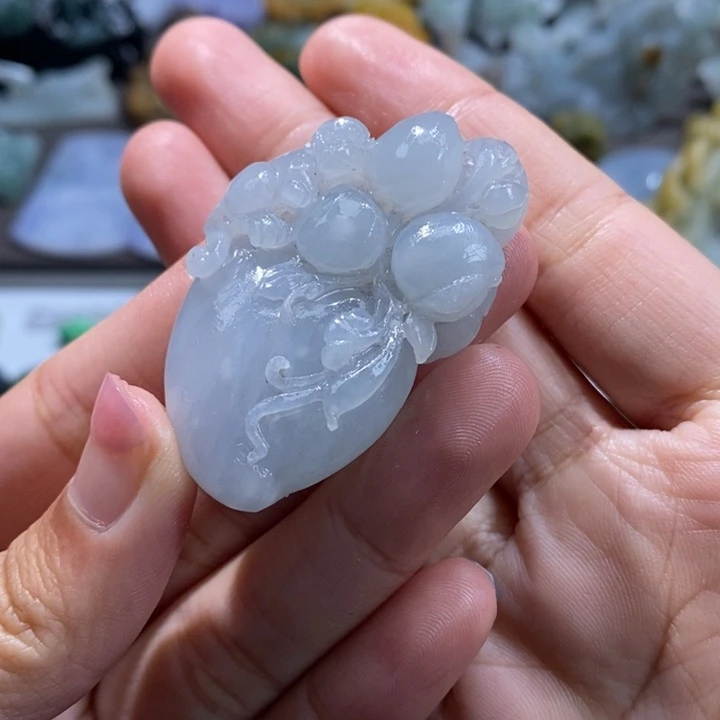 定制翡翠未镶嵌毛货