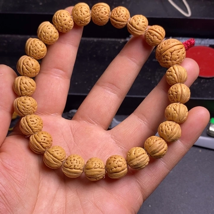 桃核手串纯野生桃核