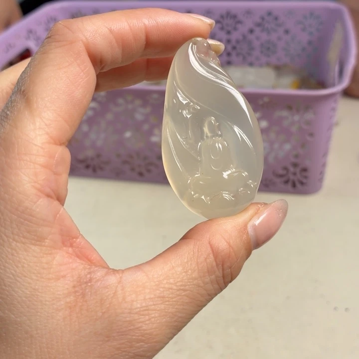 玛瑙/玉髓未镶嵌吊坠(不含链)