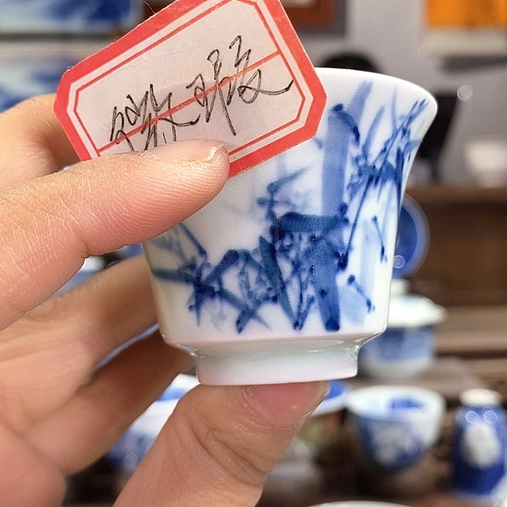杯景德镇手工手绘陶瓷，高亮兴老师作品