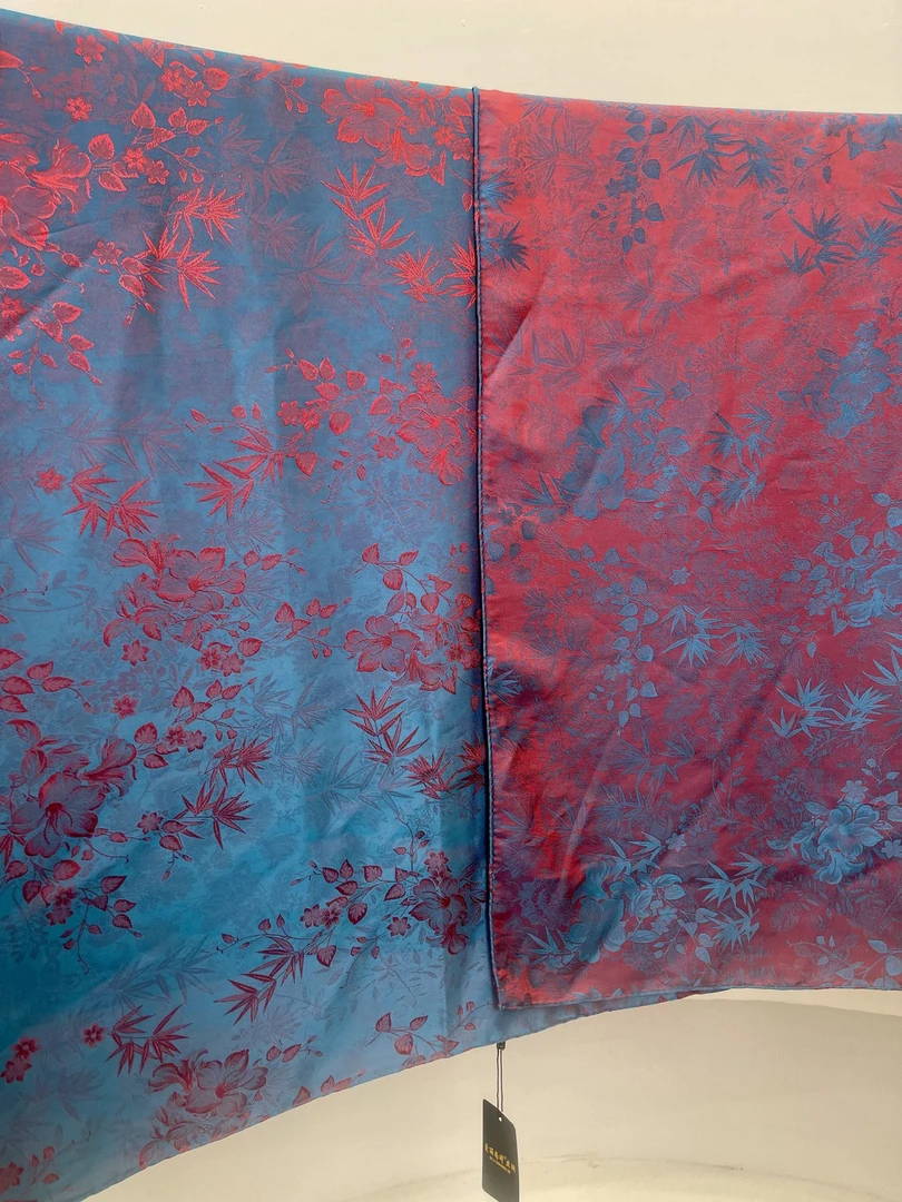 【红楼梦竹】140*140大方巾高奢围巾时尚百搭气质丝巾