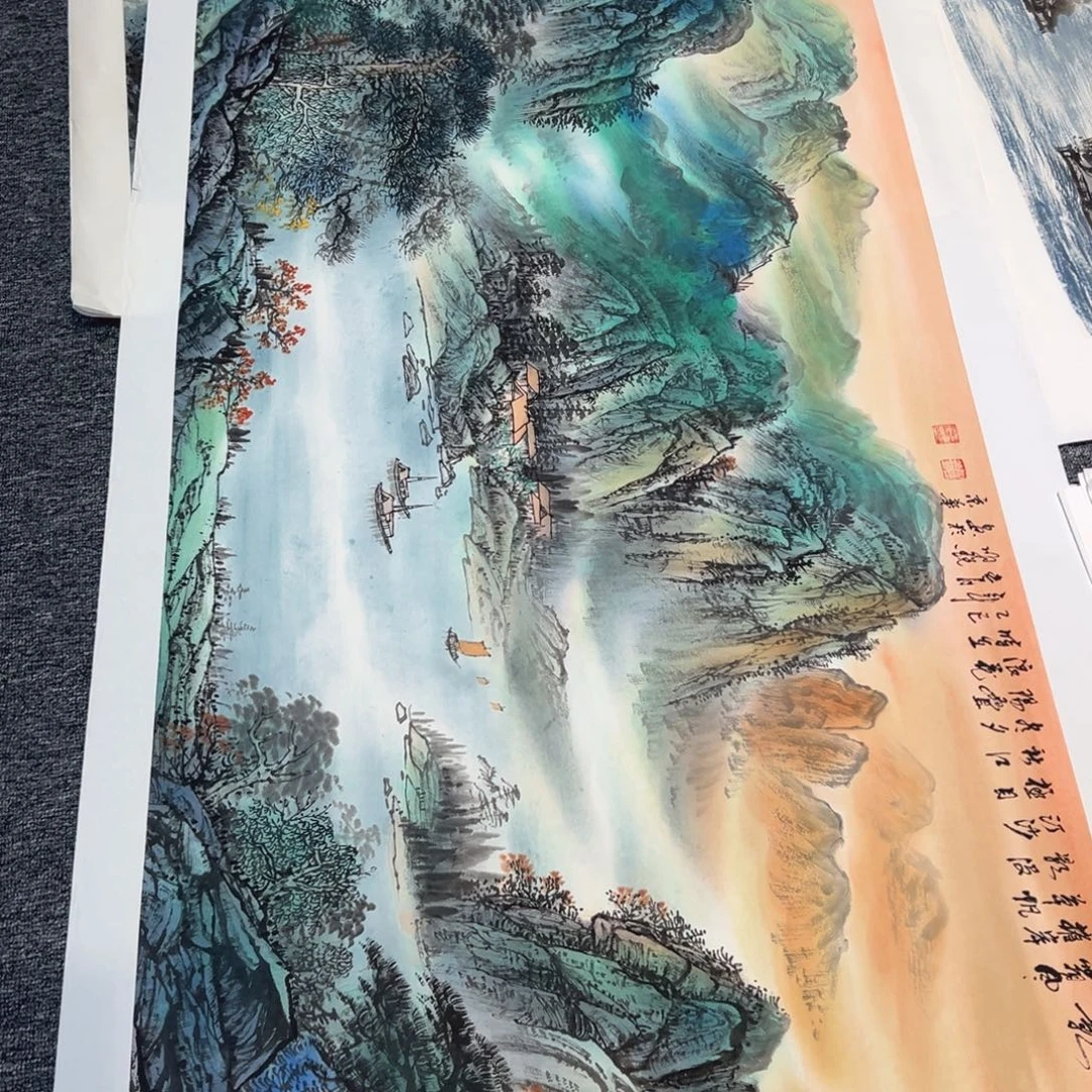 手绘作品全场放漏
