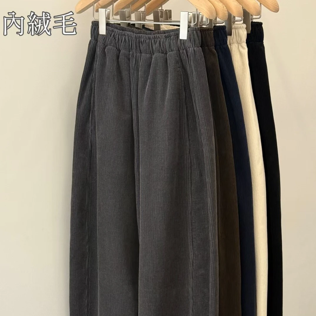 韩国东大门正品M家弯刀气球裤内绒毛