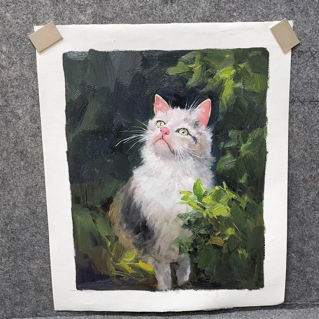 油画风景油画作品