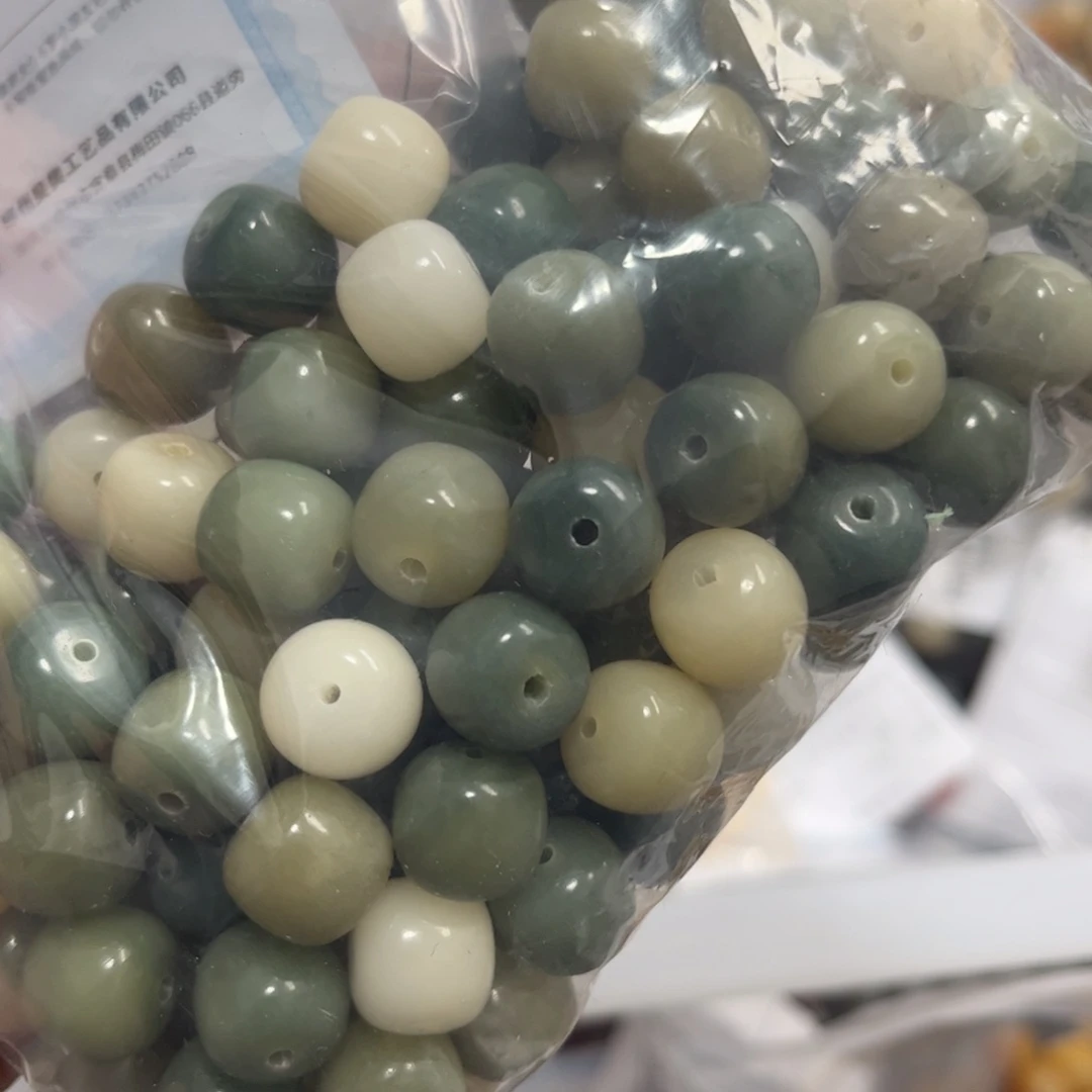 【闪购商品】白玉菩提吊坠z/12 80绿锅底