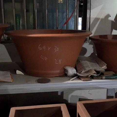 紫砂花盆大碗盆一个