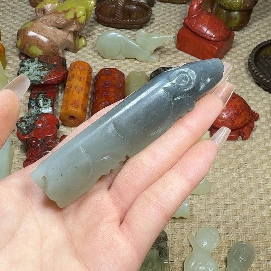 白玉菩提吊坠挂件