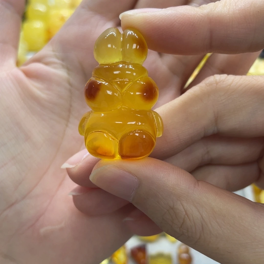 琥珀未镶嵌裸石天然琥珀