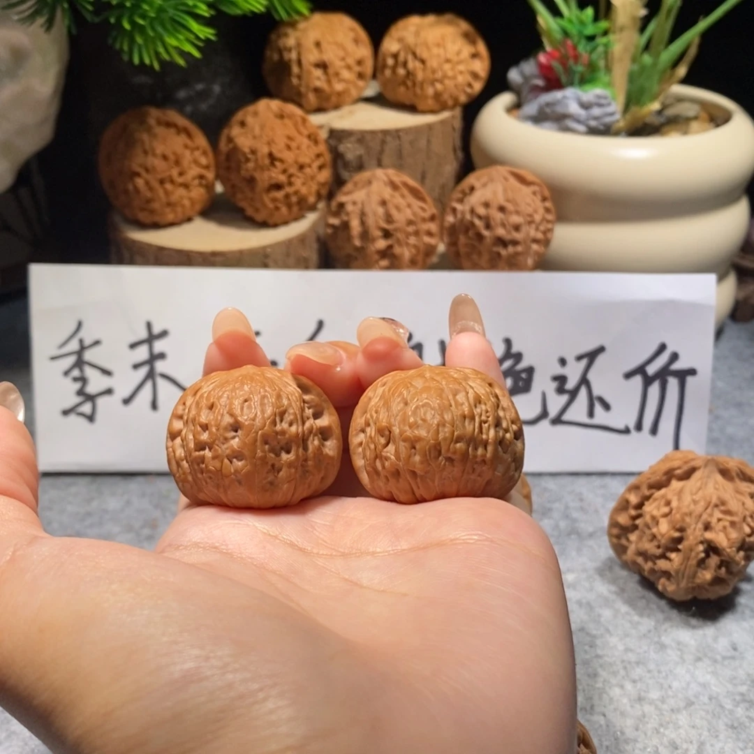 *****核桃把件全品33铁锤