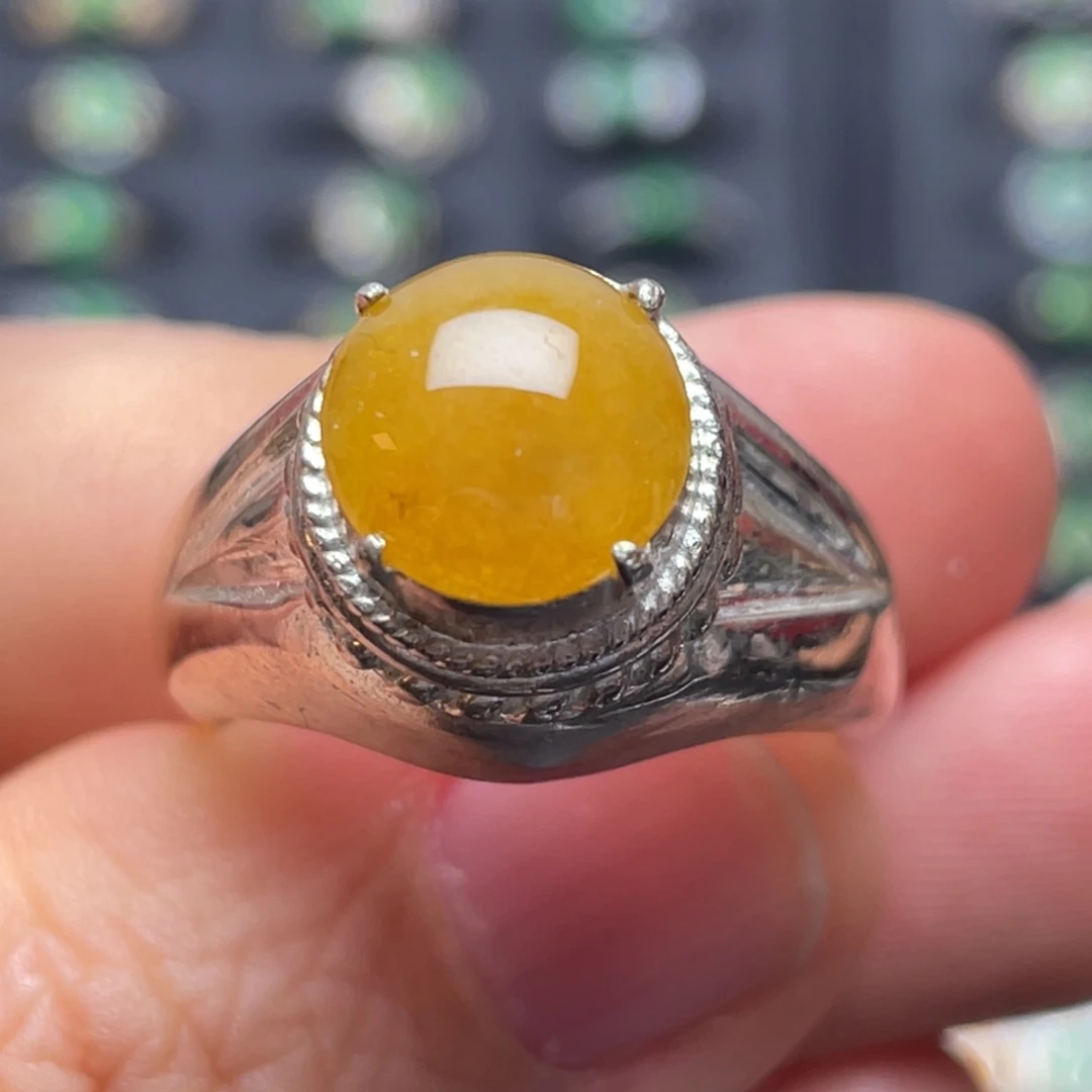 翡翠未镶嵌戒指纯天然缅甸翡翠A货