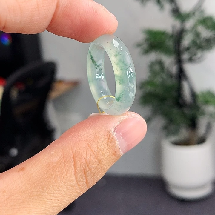 翡翠未镶嵌戒指16号