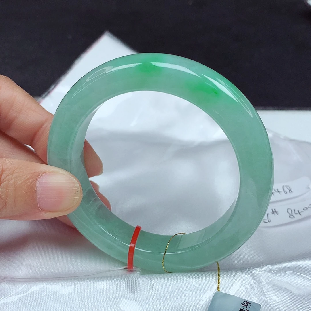 未镶嵌手镯翡翠56圈4468