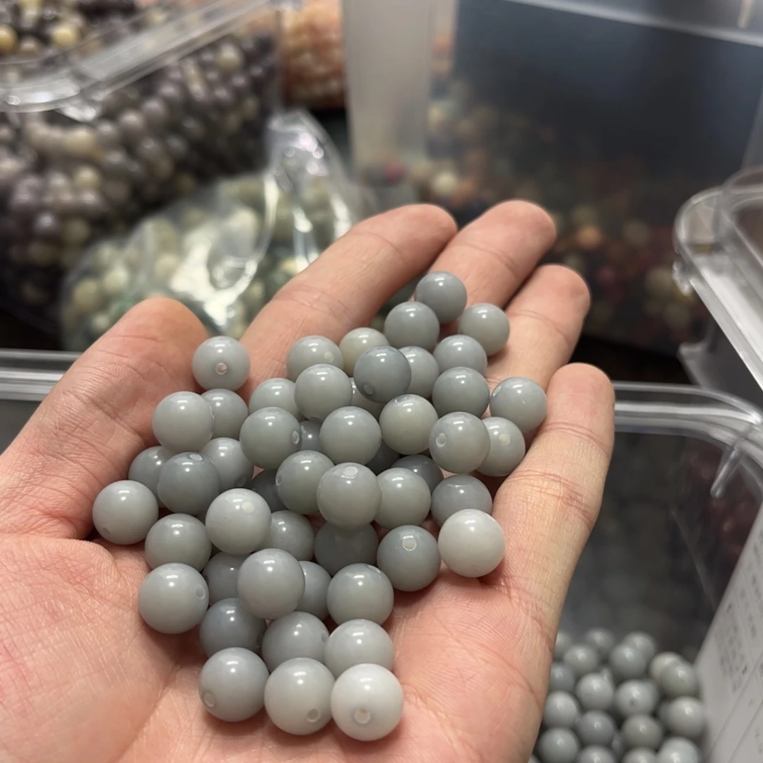 【闪购商品】白玉菩提吊坠a10/108颗奶奶灰福利