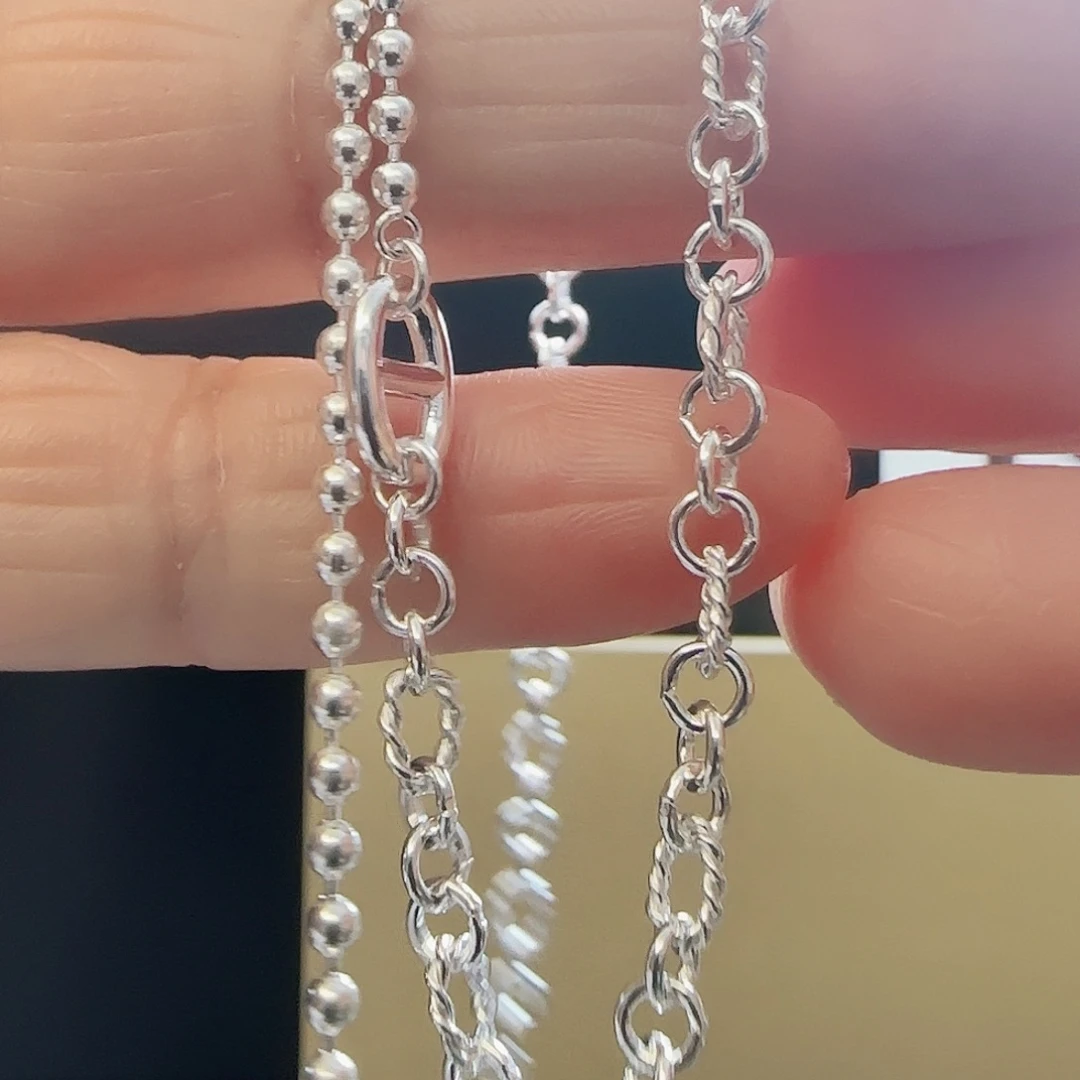 坠链均925银项链项链项链项链项链