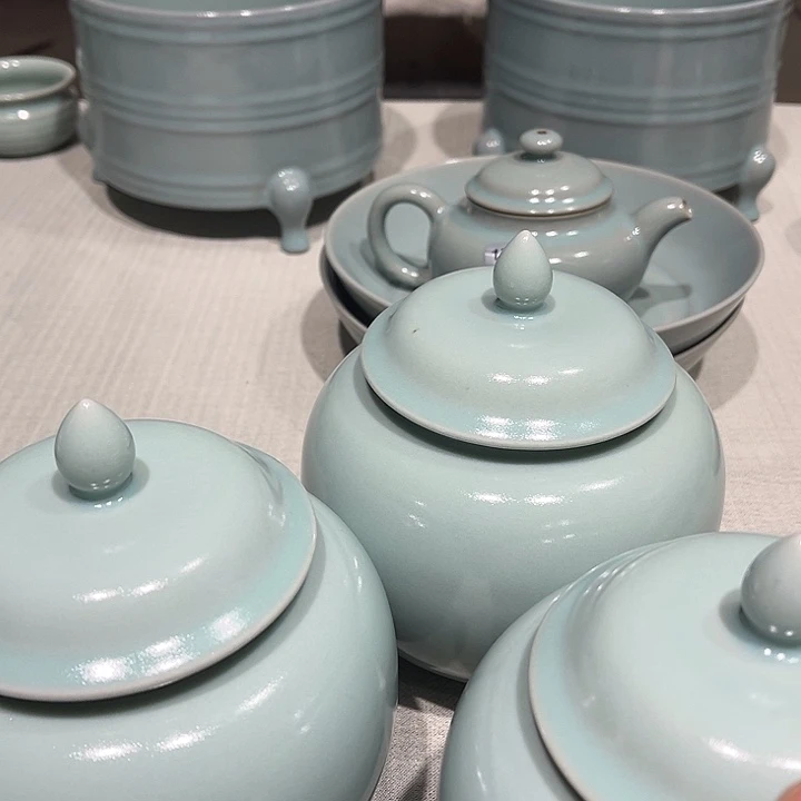 杯?**?青鸾汝瓷汝州发货