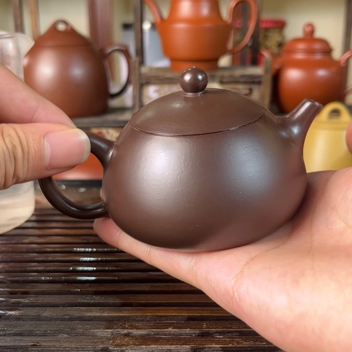 茶壶紫砂原矿紫砂手工制作