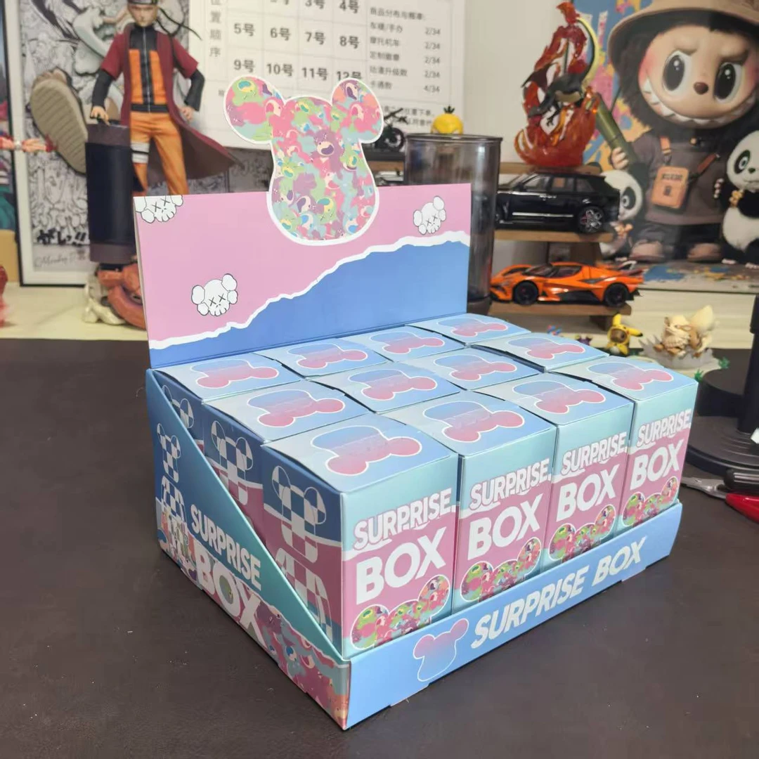 【整端拆-12盒】潮流卡通盲盒动漫钥匙扣(一锅端)