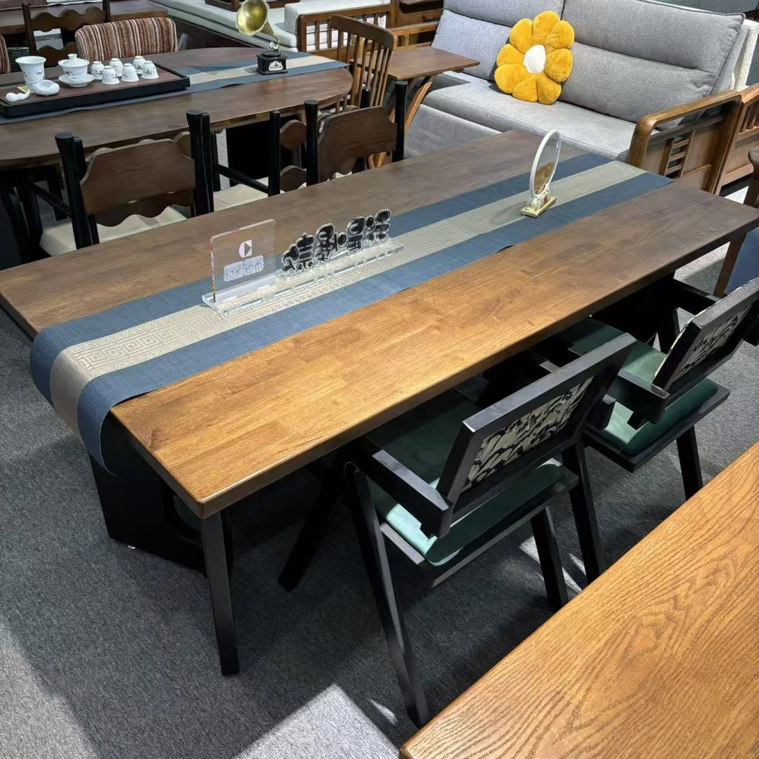 桌子方形法式家用艺术图案茶桌椅泡茶桌餐桌