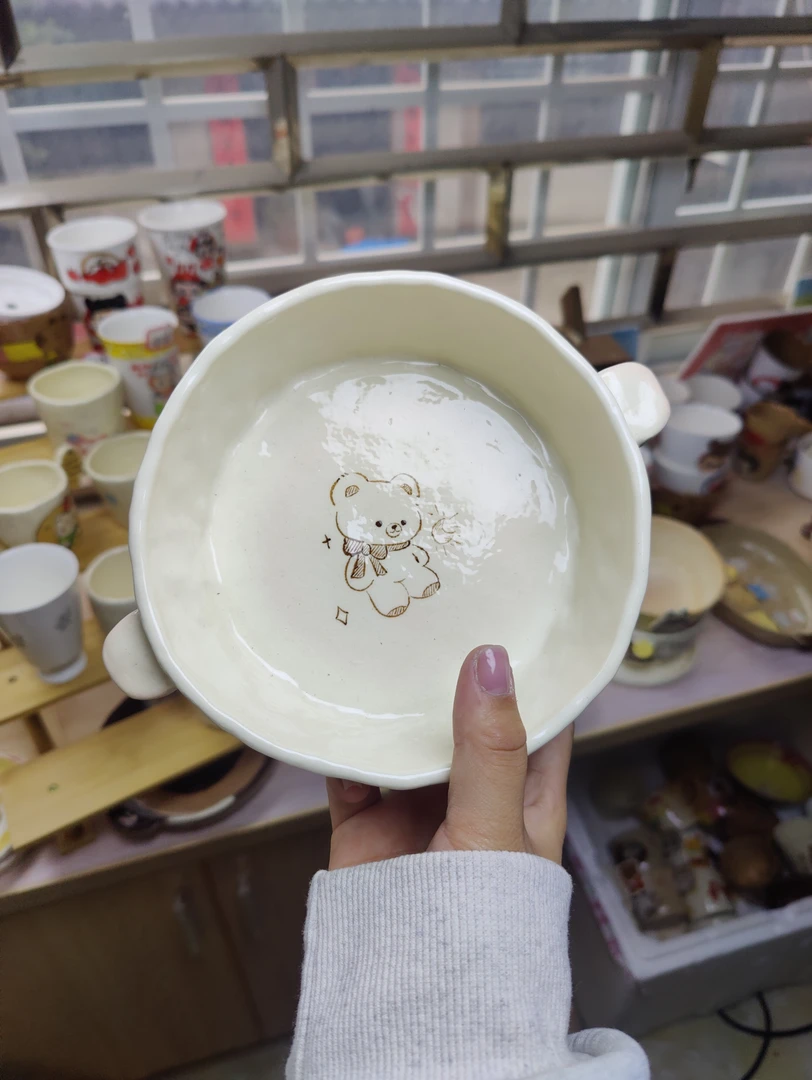 小熊双耳盘00000001