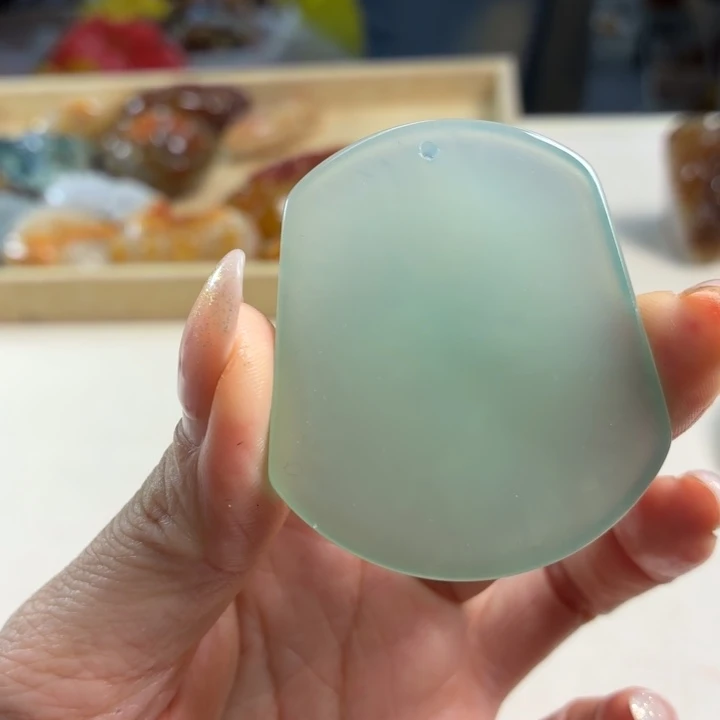 玛瑙/玉髓未镶嵌吊坠(不含链)