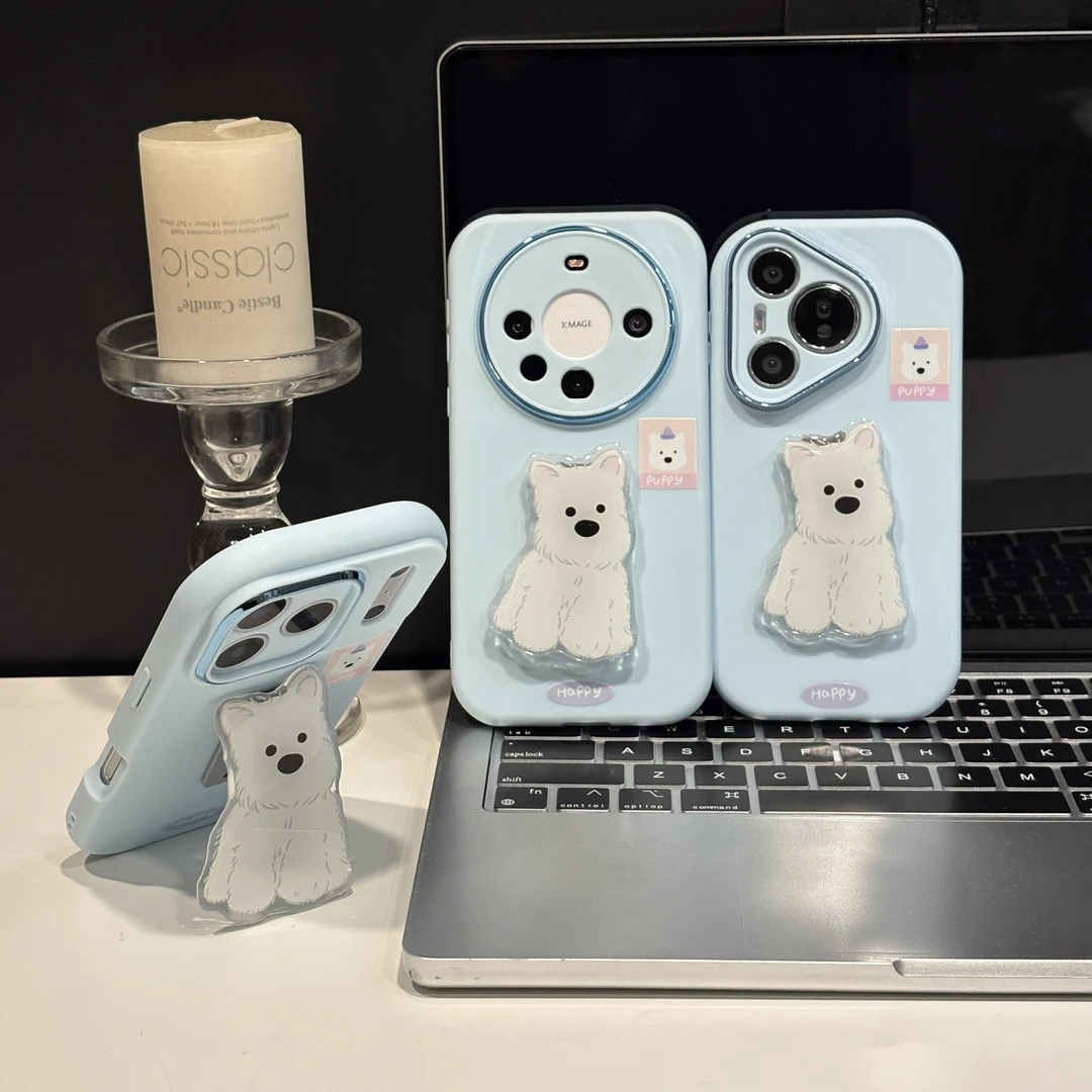 生日西高地适用苹果17pro手机壳16pm小胖妹华为p80荣耀oppo小米15