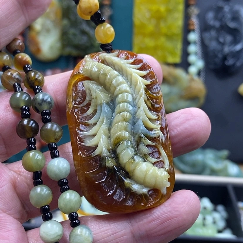 【闪购商品】未镶嵌蛇纹石玉吊坠
