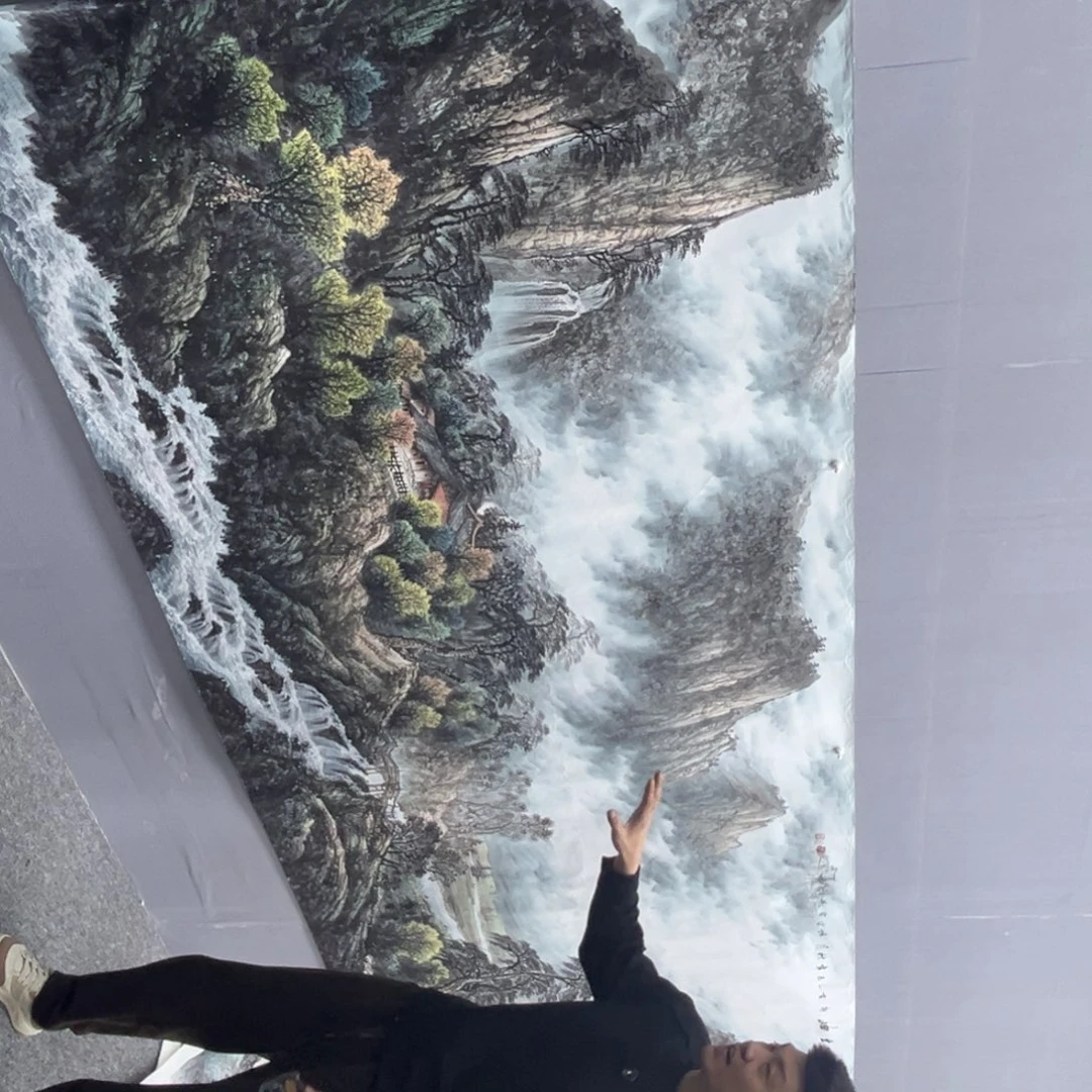 国画纯手绘字画宣纸