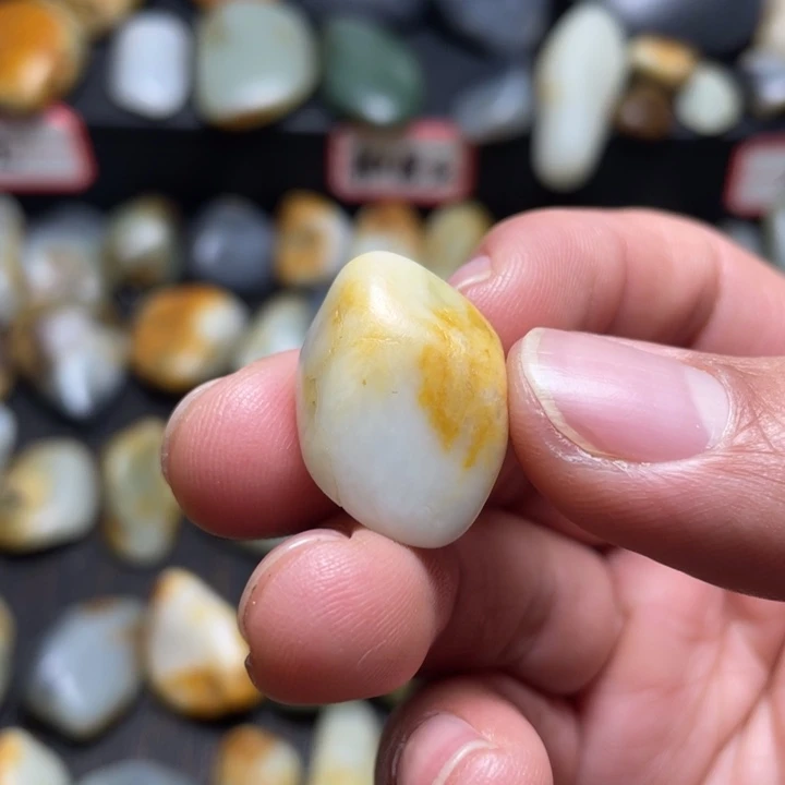 和田玉未镶嵌挂件37