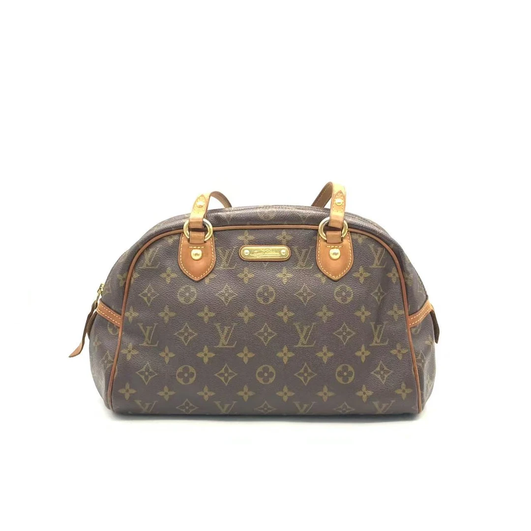 95新 LouisVuitton/路易威登 老花保龄球单肩包
