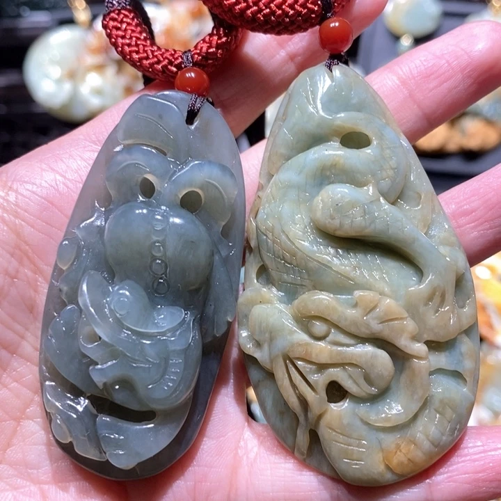 岫玉毛衣链未镶嵌