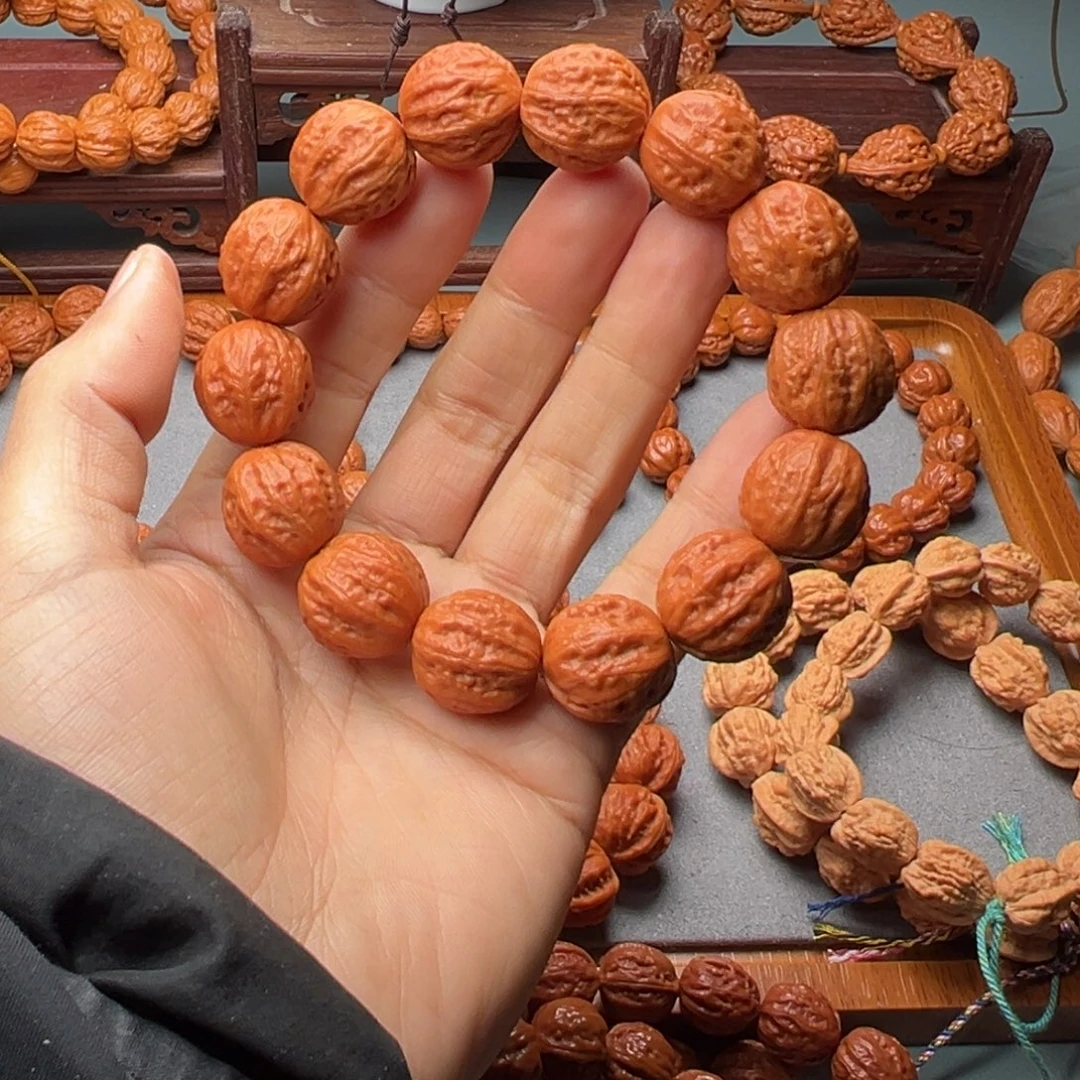 手串文玩核桃19正圆八棱