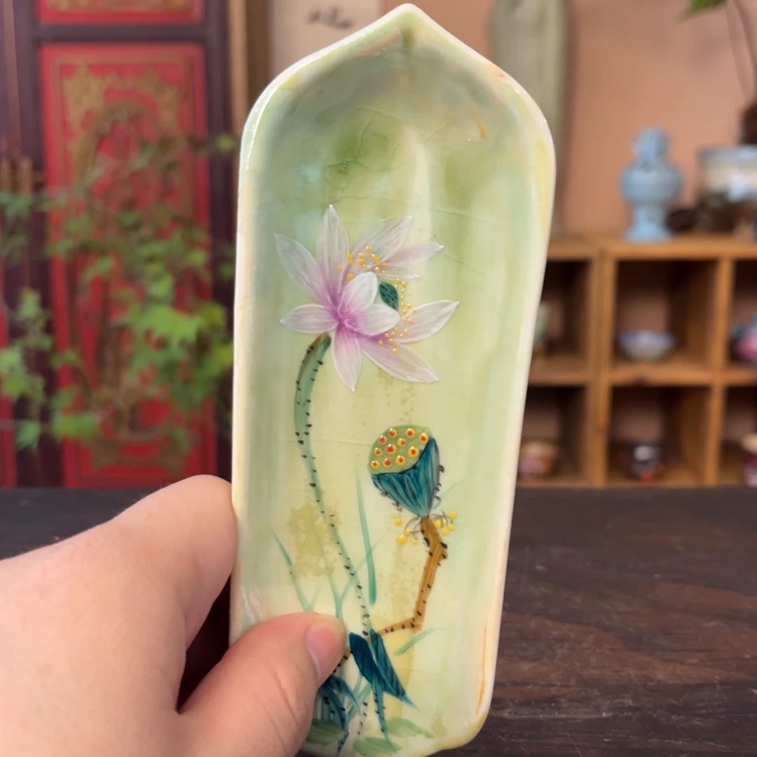 柴烧手工手绘陶瓷
