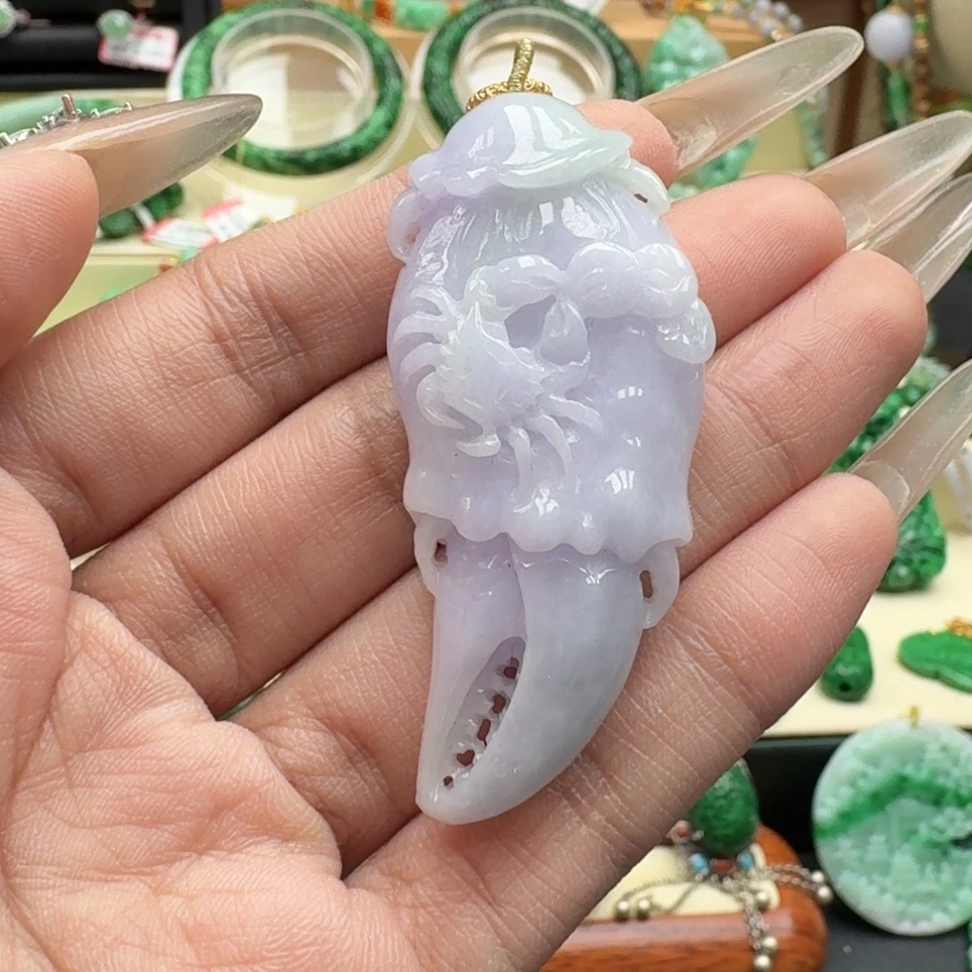 翡翠未镶嵌颈饰翡翠吊坠