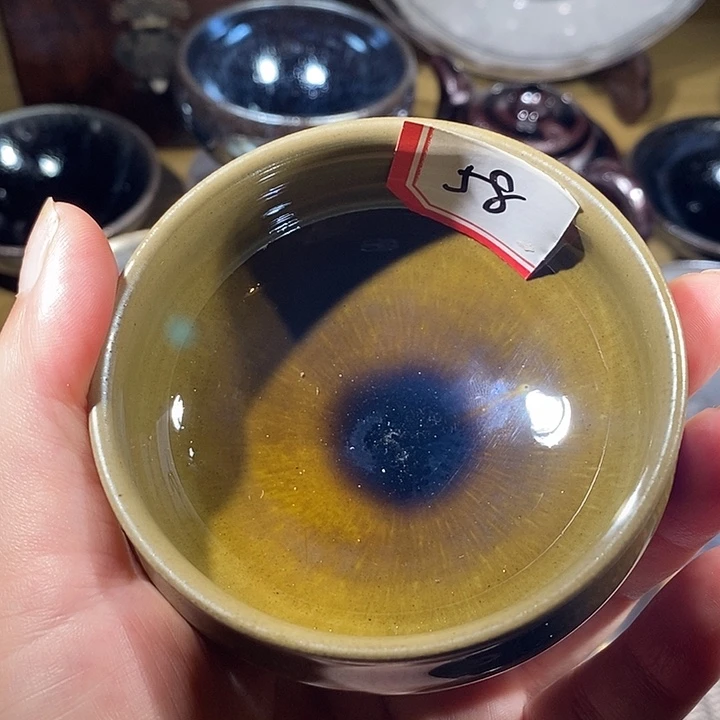 茶盏龙窑柴烧建窑建盏