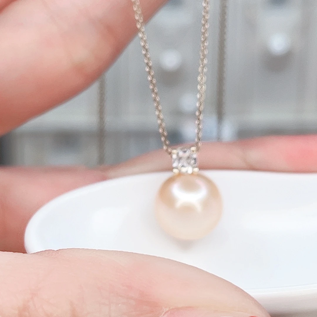 淡水珍珠合金吊坠(赠链)
