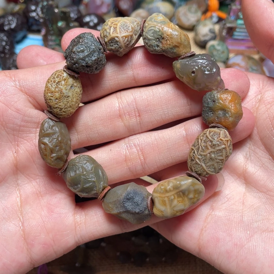 玛瑙/玉髓手链合金