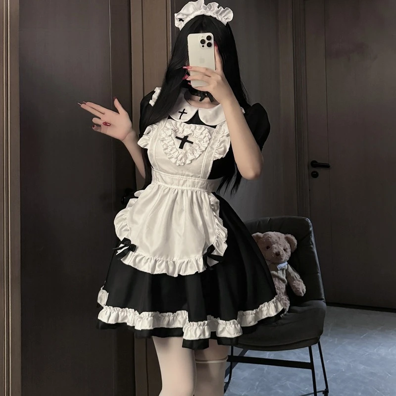 【MS】cosplay日系软妹女仆套装经典二次元动漫女佣角色扮演制服