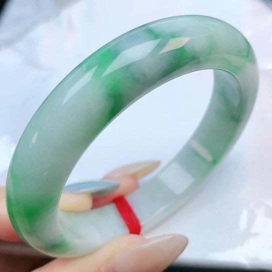 未镶嵌手镯翡翠52圈口881424