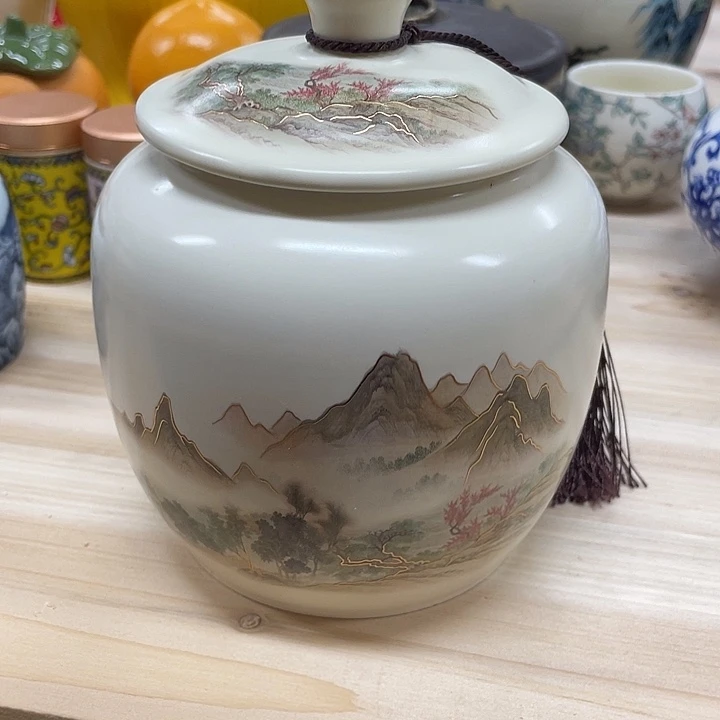 茶叶罐陶瓷罐密封罐