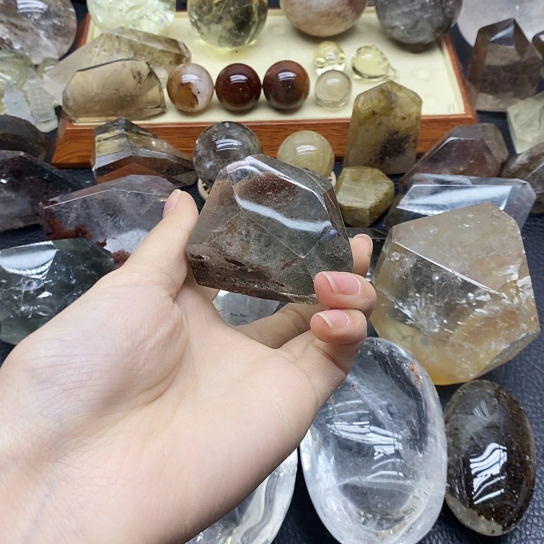 水晶未镶嵌珠宝半成品229水晶石