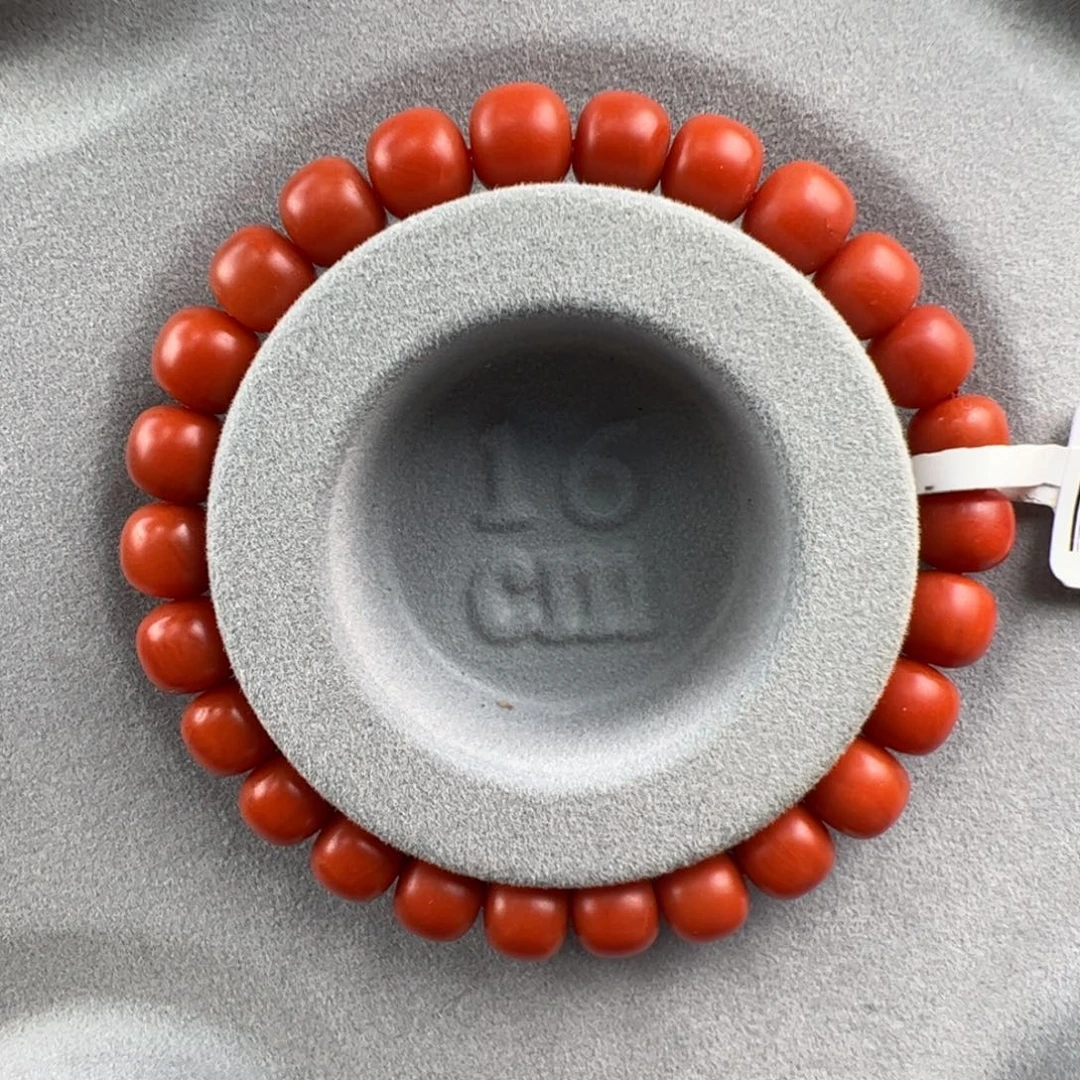 南红玛瑙未镶嵌（保山老型手串7mm+