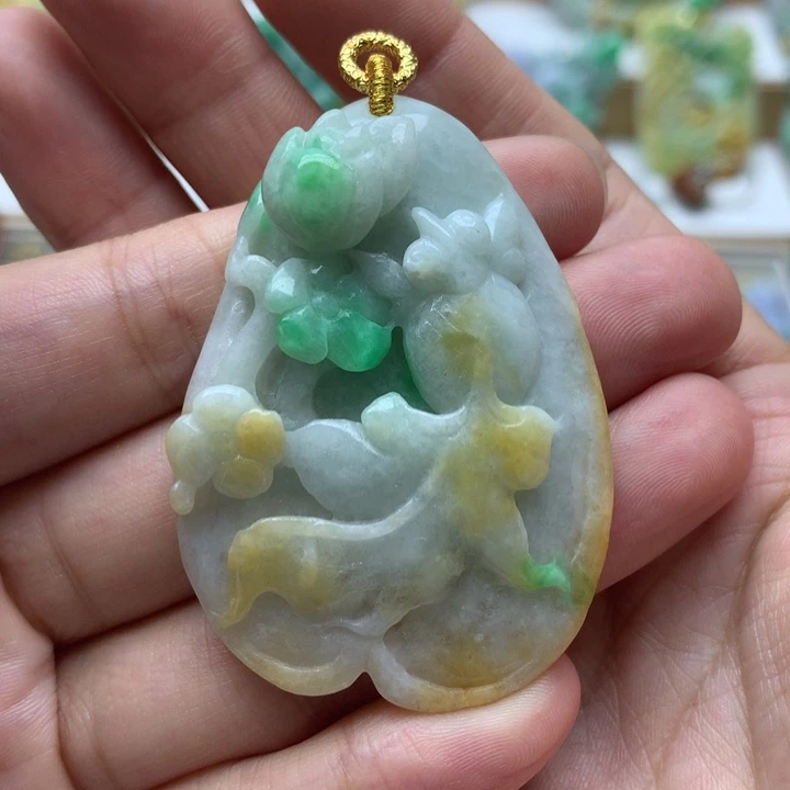 颈饰未镶嵌翡翠翡翠